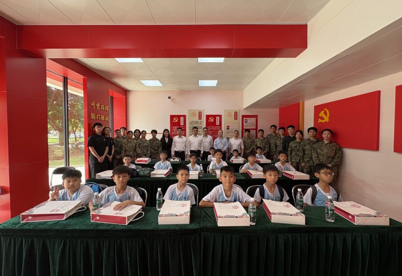 Flag Raising Team Overseas Exchange (1)